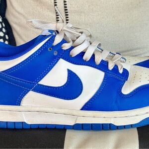 Nike Kids Blue and White Sneakers